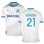 Günstige Fußballtrikots Olympique Marseille RONGIER 21 Heimtrikot 2023-24 Kurzarm